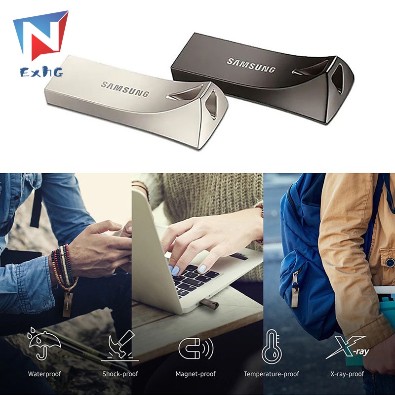 SAMSUNG Ổ đĩa USB chất lượng cao cho máy tính Notebook Laptop 64G/128G/256G/512G/1T