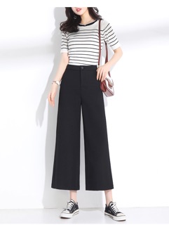 Quần culotes ống rộng