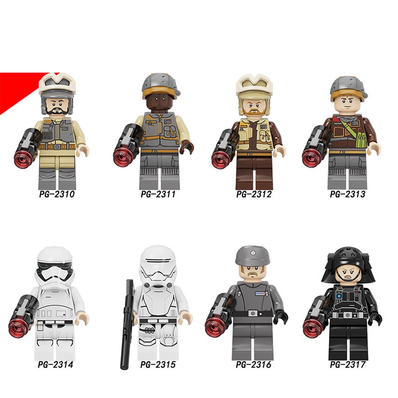 Mô Hình Đồ Chơi Nhân Vật Darth Maul Anakin Sith Warrior Guava Han Solo Stormtrooper 48 Kiểu