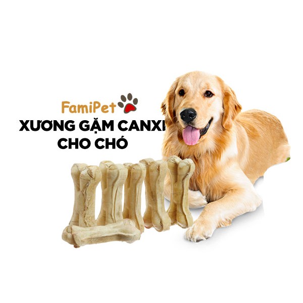 HN-SP1160 – Xương chó gặm – Xương da DOOG 2'5(8T)(túi 8 xương ống nhỏ 3cm) (chó dưới 5kg)