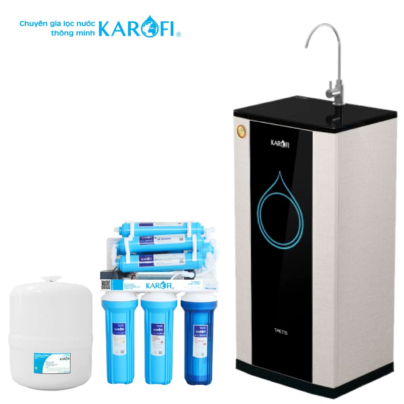 Máy lọc nước RO KAROFI KSI90 Plus (9 cấp lọc - Lõi Hydrogen)