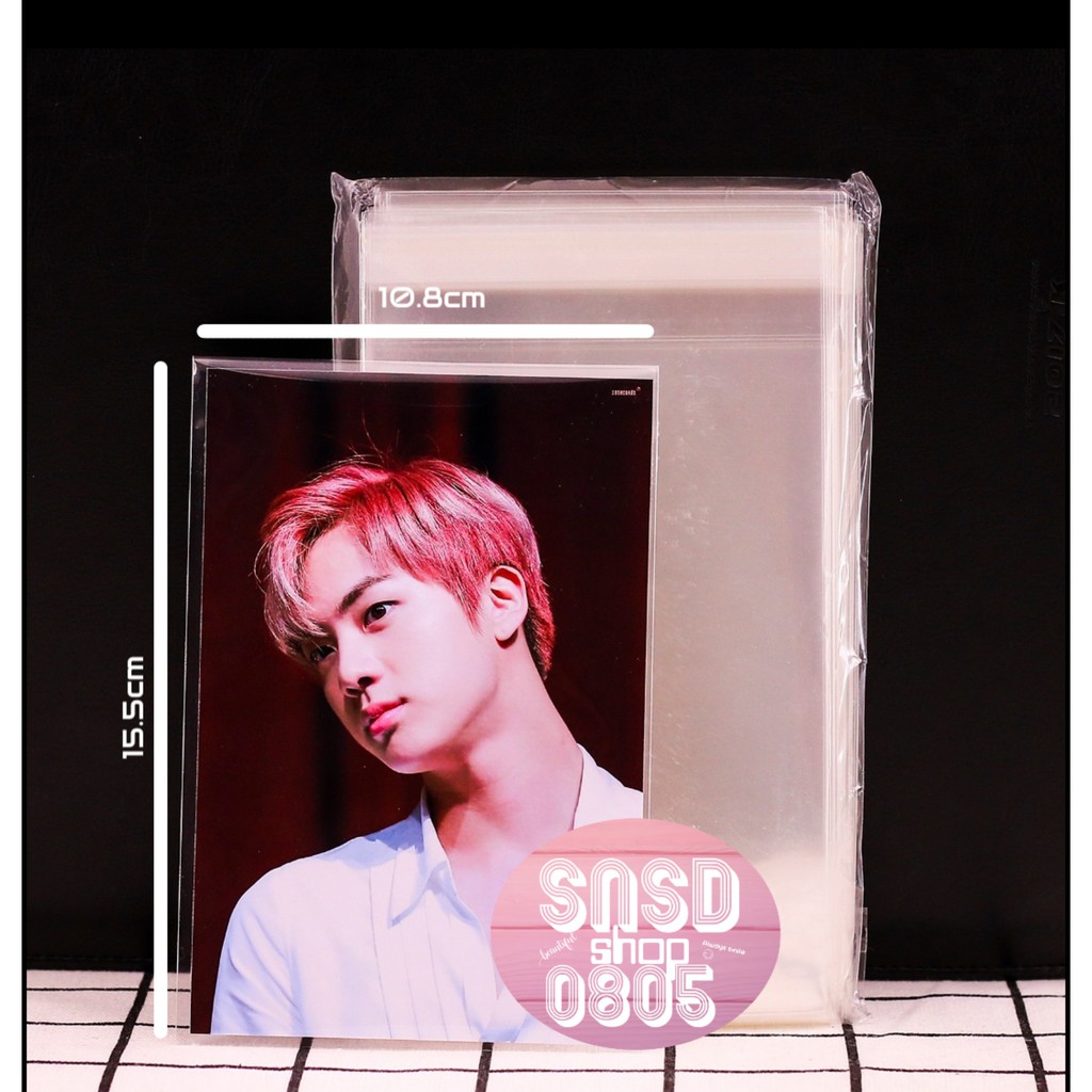 ❌ SIÊU DÀY ❌ Sleeve MeeT Size 10*14, 10.5*15, 10.8*15.5 Đựng Thẻ Bài, Postcard Album Kpop ,.. ( Loại Trung )