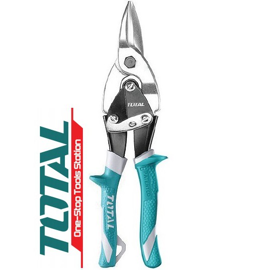 Total Kéo cắt tôn tole mũi thẳng 10inch 250mm Aviation Snip THT522106