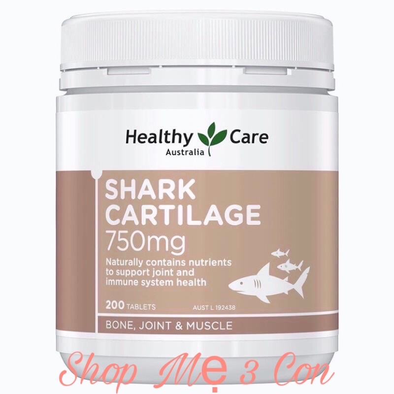 Sụn Cá Mập Healthy Care Úc _ Shark Cartilage