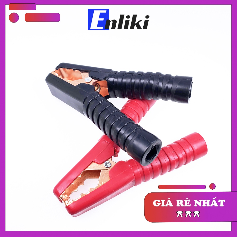 Kẹp Acquy Đỏ Đen Cỡ Lớn