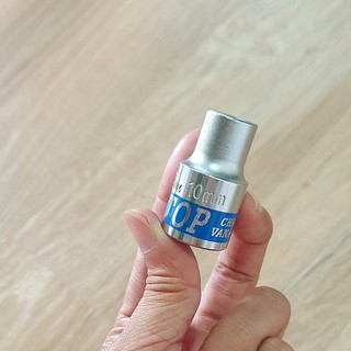 Đầu Tuýp 1/2 Lục Giác Dạng Đầu Chụp Size 10mm