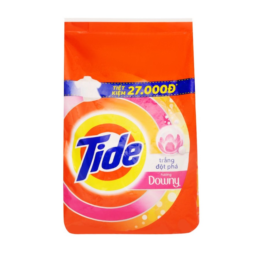 Bột giặt Tide trắng đột phá hương downy 3.8kg