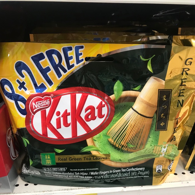 Kitkat Trà Xanh Túi 136g