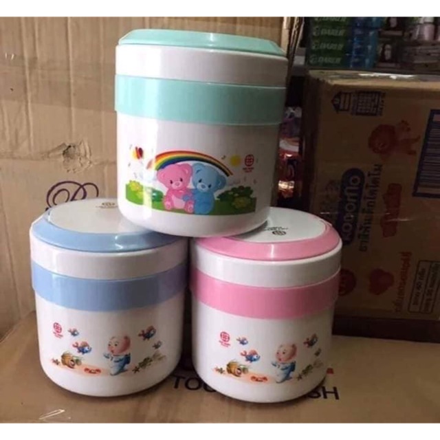 Cà mên Việt nhật. Có 2 ngăn.