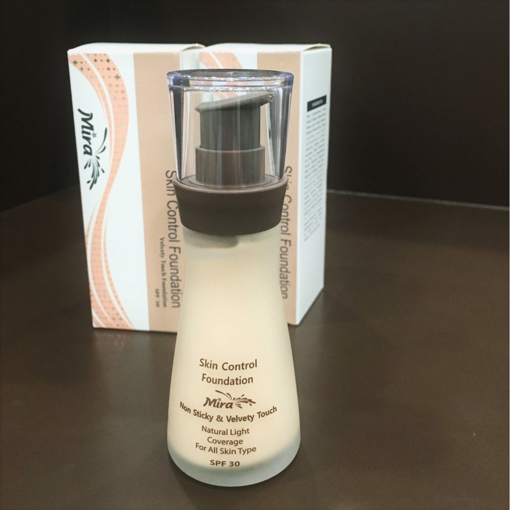 Kem nền chống nắng không nhờn Mira Skin Control Foundation Hàn Quốc 30ml | BigBuy360 - bigbuy360.vn