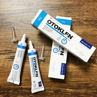 Viêm tai, rận tai, thối tai cho Chó Mèo Alkin OTOKLEN 20g