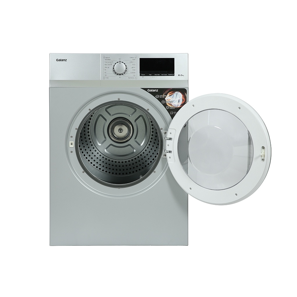 Máy sấy thông hơi Galanz 8 Kg DV-80T5C(S)