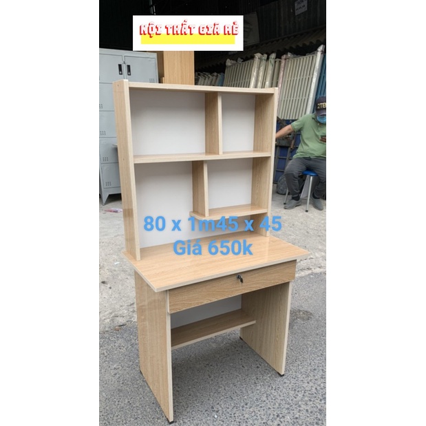 BÀN HỌC SINH GỖ KÈM GHẾ CHẤT LƯỢNG SHIP NHANH HCM
