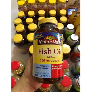Dầu cá omega 3 nature made
