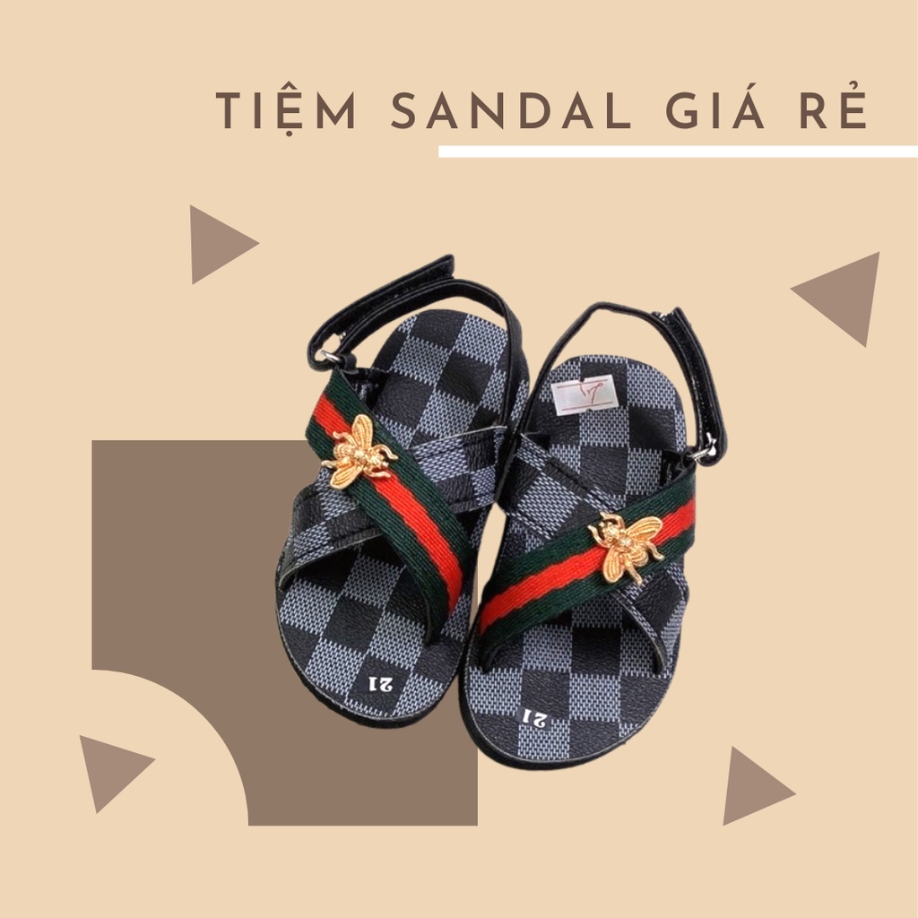 Sandal con Ong quai chéo cho bé - Giày Sandal cho bé