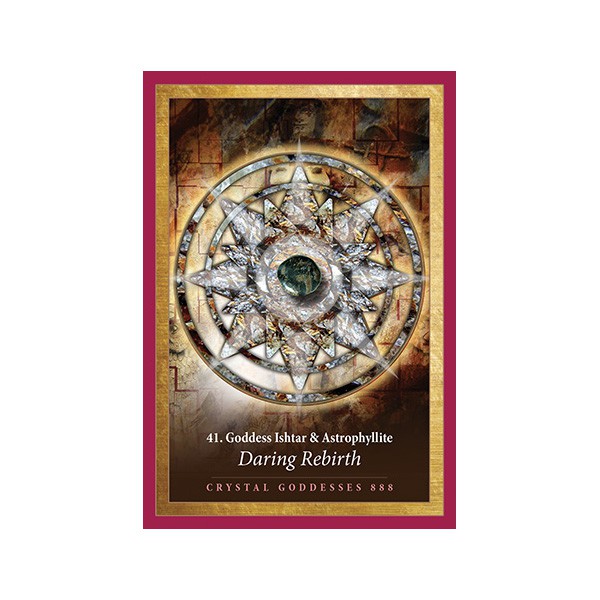Bộ Bài Crystal Mandala Oracle (Mystic House Tarot Shop) - Bài Gốc Authentic Chính Hãng 100%