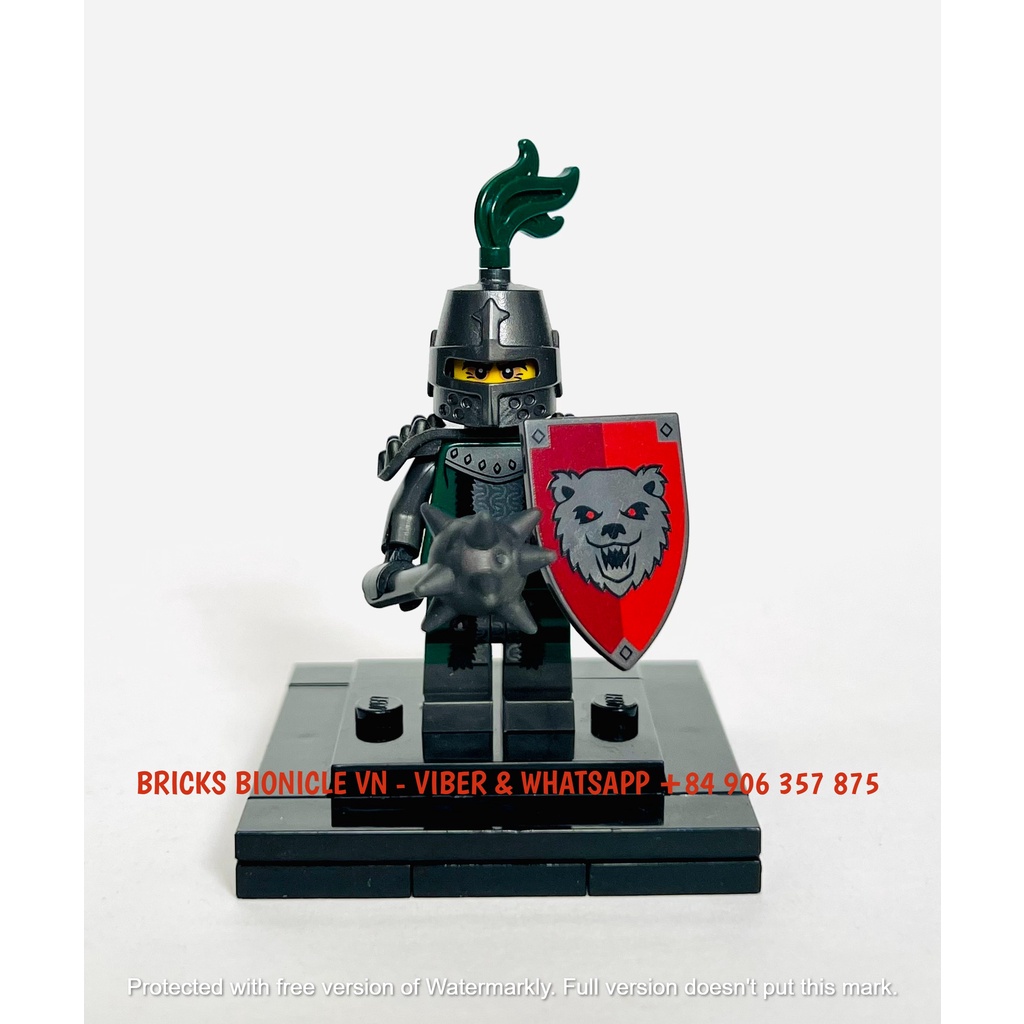 LEGO MINIFIGURES - ĐỒ CHƠI XẾP HÌNH LEGO NHÂN VẬT TRUNG CỔ - MINIFIGURES SERIES 15 - FRIGHTENING KNIGHT