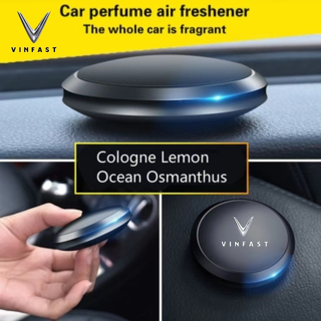 Phụ Kiện Tạo Hương Thơm Bằng Hợp Kim Nhôm VinFast VF8 VF9 VF e34 VF5 VF7 LUX2.0 Cho Xe Hơi
