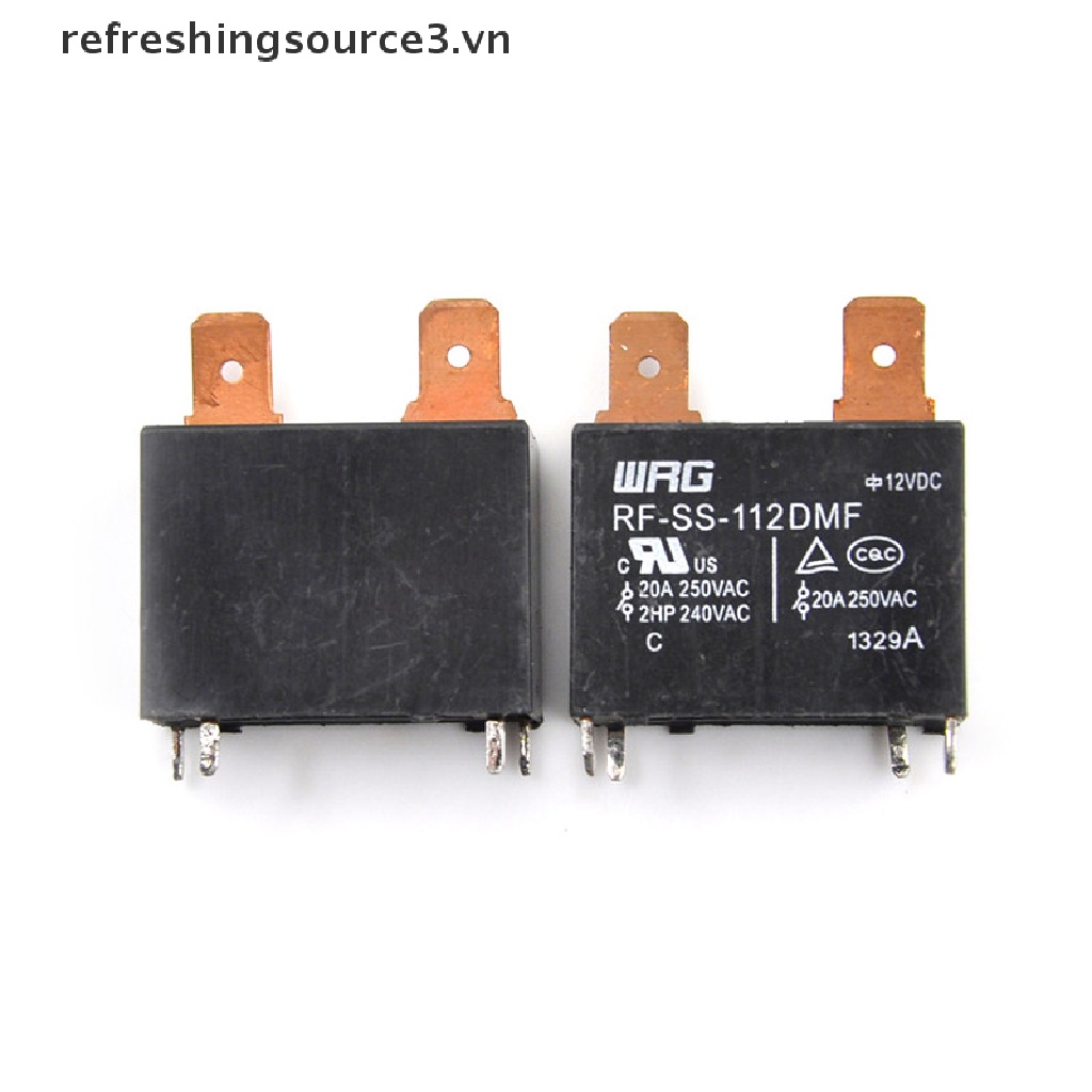 Set 2 rơ le RF-SS-112DMF 12VDC WRG tiện dụng