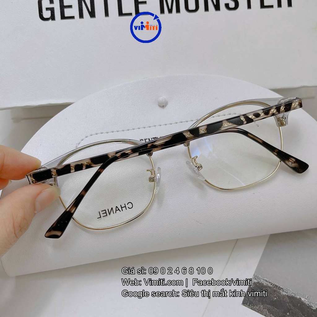 Gọng mắt kính titan Chanel, dùng cho nam và nữ, phiên bản mới 2022