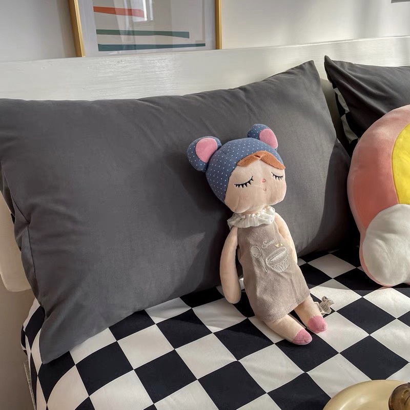 Bộ chăn ga gối Cotton TC kẻ MÂY BEDDING đủ màu đủ kích thước nệm | BigBuy360 - bigbuy360.vn