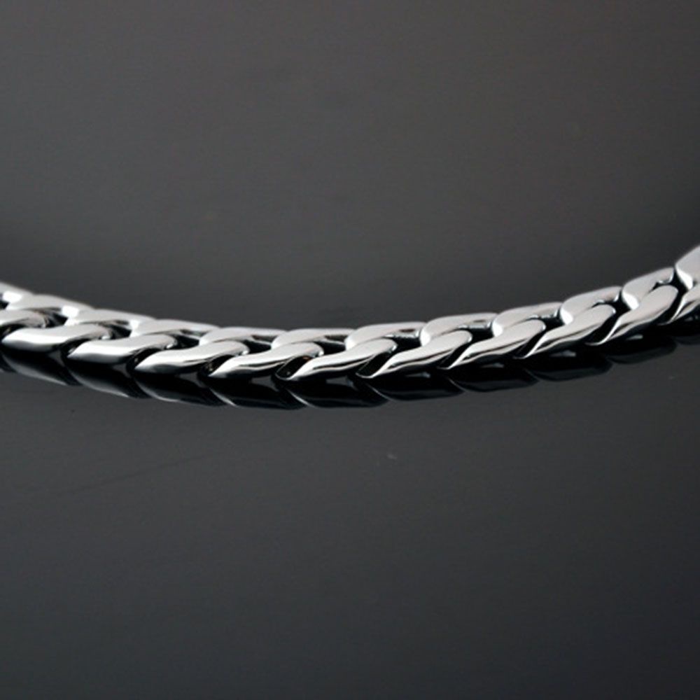 Vòng cổ bằng thép không gỉ thiết kế đơn giản thời trang dành cho nam