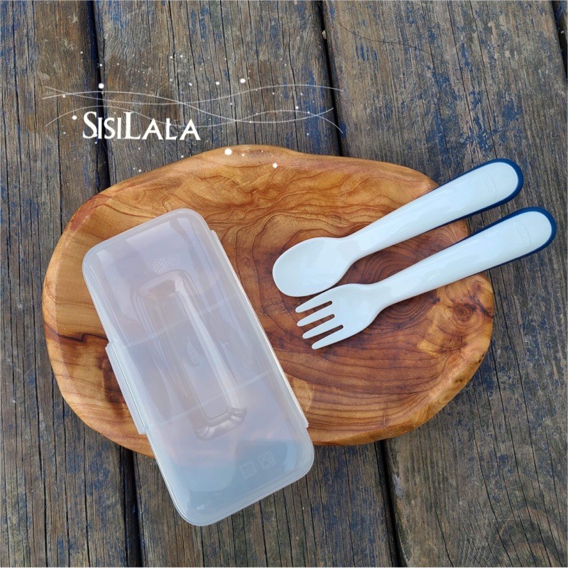 Set nĩa muỗng Oxo cho bé 12m+