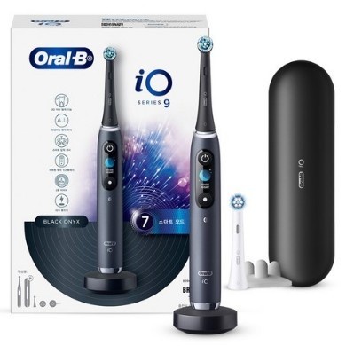 Bàn chải đánh răng Oral B iO9 Electric Toothbrush Black Onyx (Tặng hai bàn chải refill)