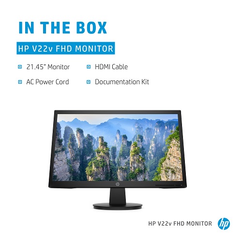 Màn hình máy tính Màn hình HP V22v 450M4AA 21.5Inch VA (450M4AA)