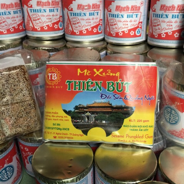 Mè Xửng dẻo Thiên Bút - Đặc sản Quảng Ngãi