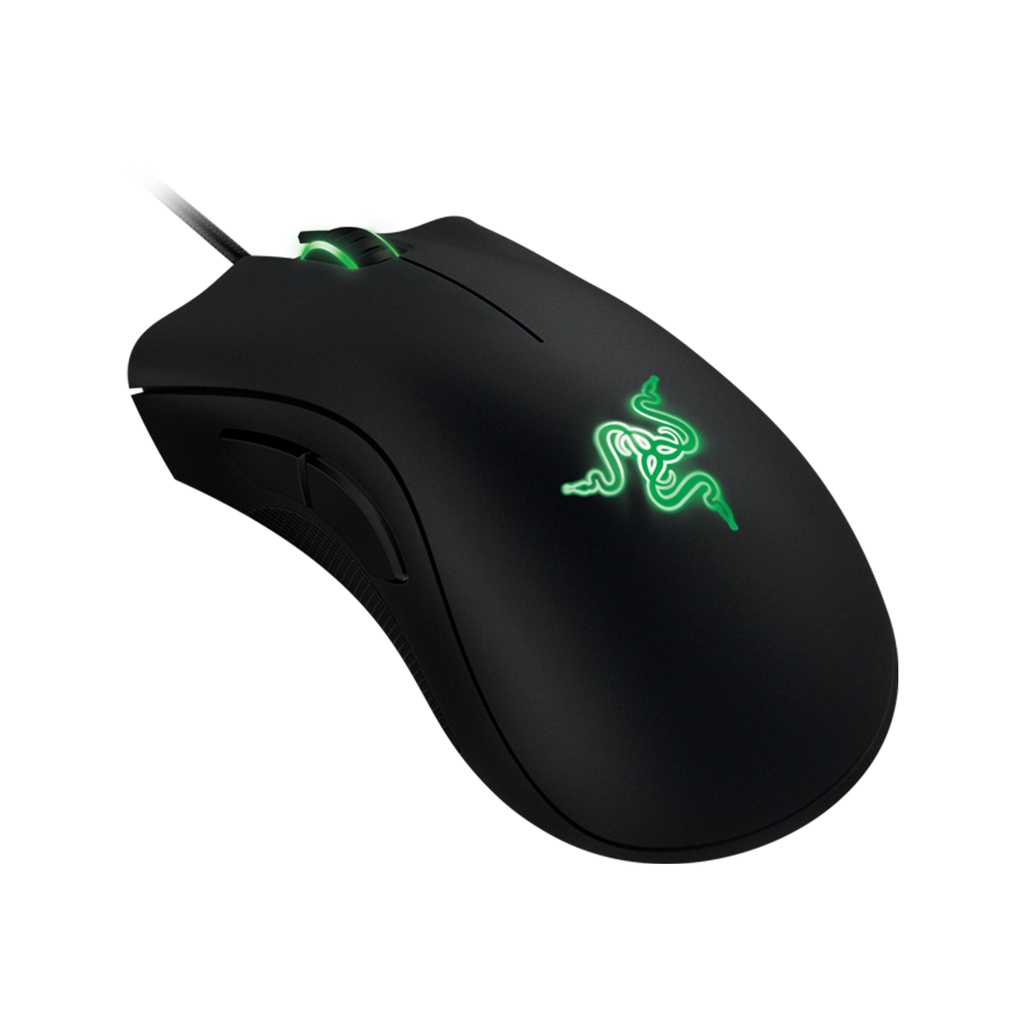 Chuột Gaming Chính Hãng Razer DeathAdder Essential Braided Cable 6400 DPI Optical Sensor Bảo Hành 24 Tháng
