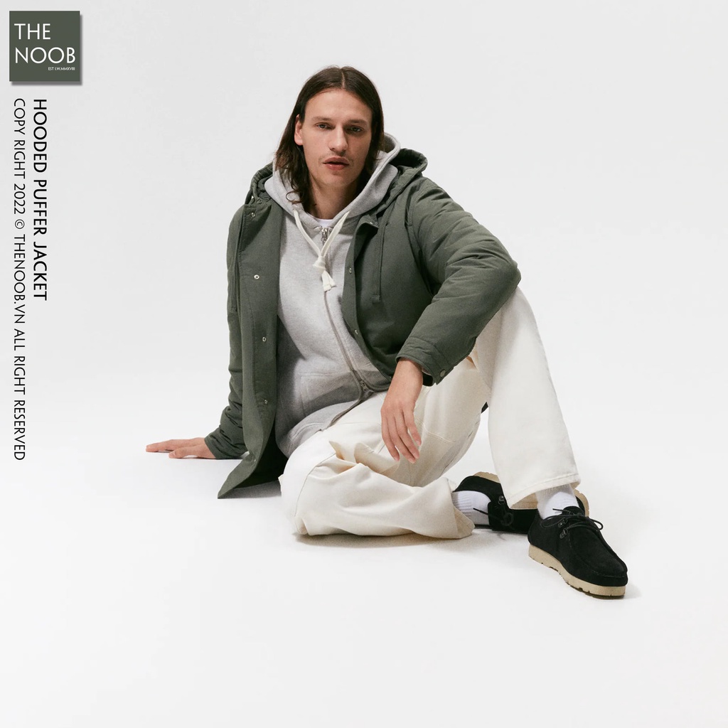 Áo Khoác Trần Bông Có Mũ - 2022AK30