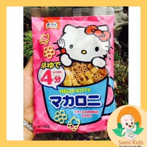 Nui hello kitty Nhật Bản thơm ngon bổ dưỡng cho bé ăn dặm từ 9 tháng SAMI KIDS