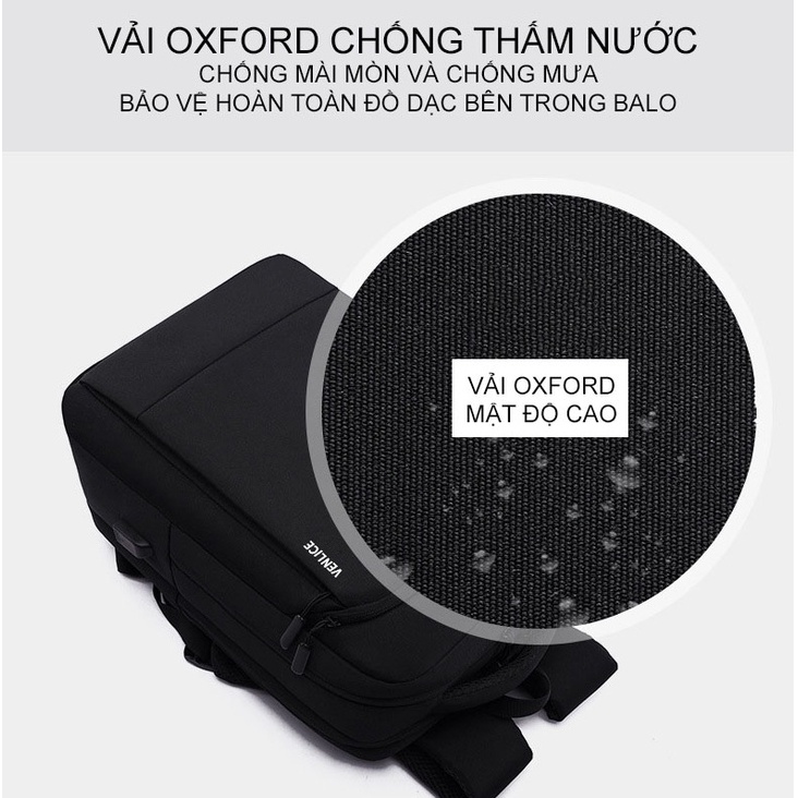 Balo Laptop Công Sở Thời Trang Cao Cấp Đựng Laptop Siêu Nhiều Ngăn, Đa Công Dụng, Dùng Đi Làm Đi Chơi & Du Lịch