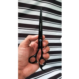 Kéo Cắt Tóc Chuyên Nghiệp Màu Đen Bằng Thép Không Gỉ 6 * 7 * 8 Inch