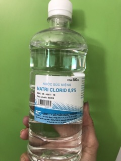 Nước muối sinh lý 3/2 500ml