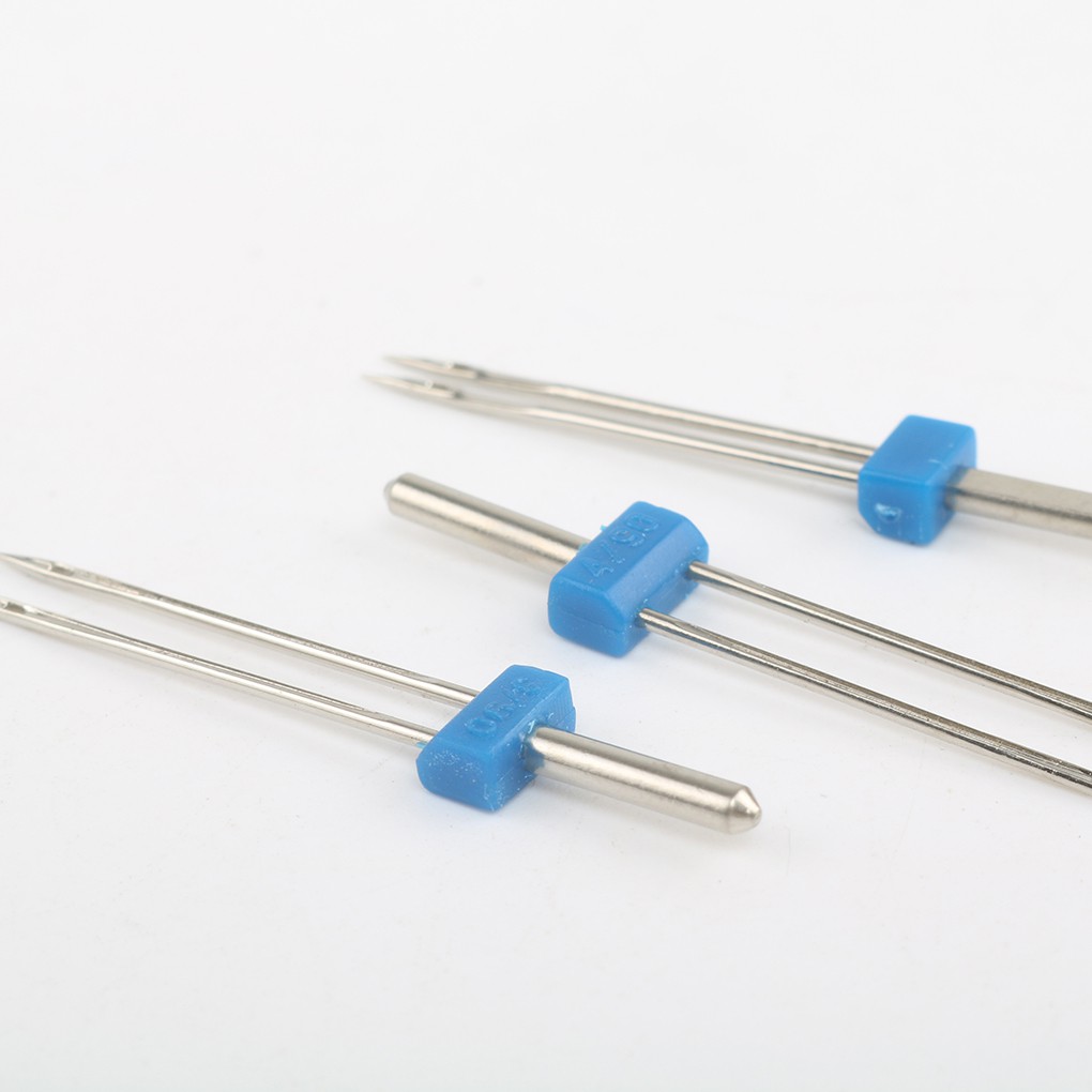 Bộ 3 kim kép chuyên dụng cho máy may 2.0/90/3.0/90 4.0/90 Chsg