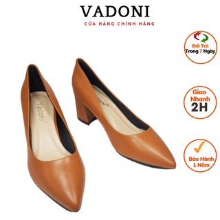 Giày Cao Gót 5cm Trụ Vadoni - Dành Cho U27 - U40