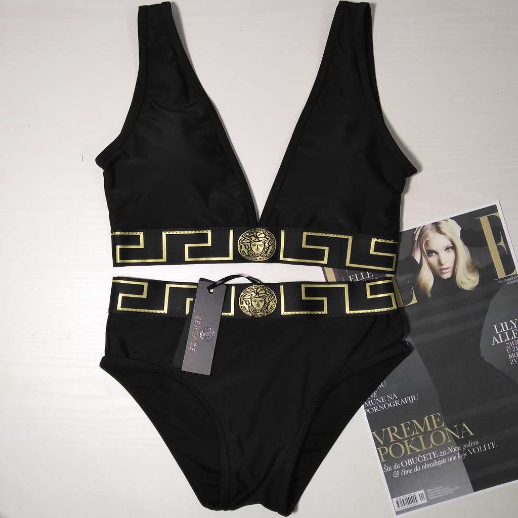 Bộ BIKINI Tam Giác Viền Tam Giác Hàng Mới Dành Cho Nữ
