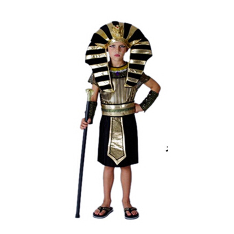 Bộ Đồ Hóa Trang Nữ Hoàng Ai Cập Xinh Xắn Cho Người Lớn Và Trẻ Em Dịp Halloween