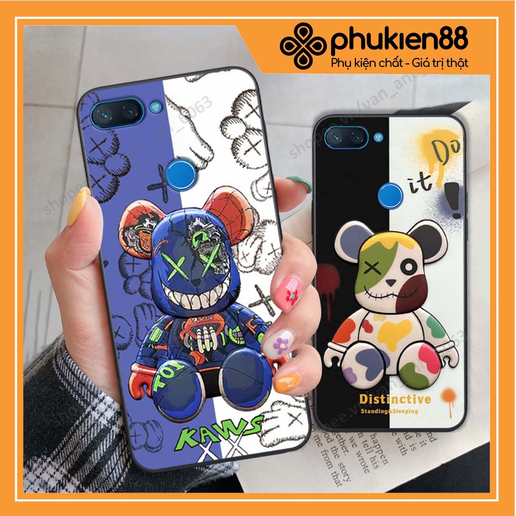 Ốp lưng Xiaomi Redmi 9T hình kaws, bear brick, venom thời trang siêu ngầu
