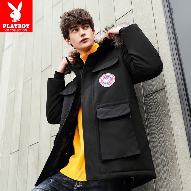 Áo Phao Nam Phong Cách Hàn Quốc Vải Chống Nước Thời Trang Quảng Châu Cao Cấp