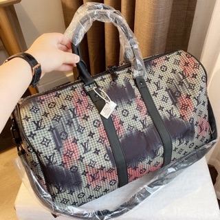 Túi du lịch lv in hoa