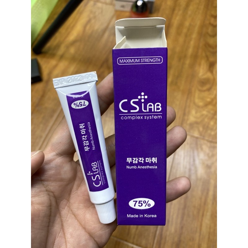 Tuýp ủ phun xăm Cs tím  Chuyên dùng ủ mày mí body