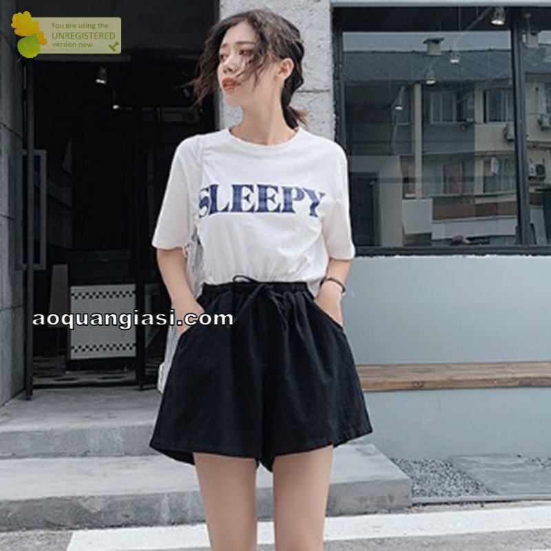 Quần short đũi ĐEN MT405