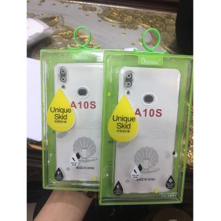 Ốp lưng SamSung Galaxy A10s chính hãng OuCase, VuCase silicon dẻo trong suốt