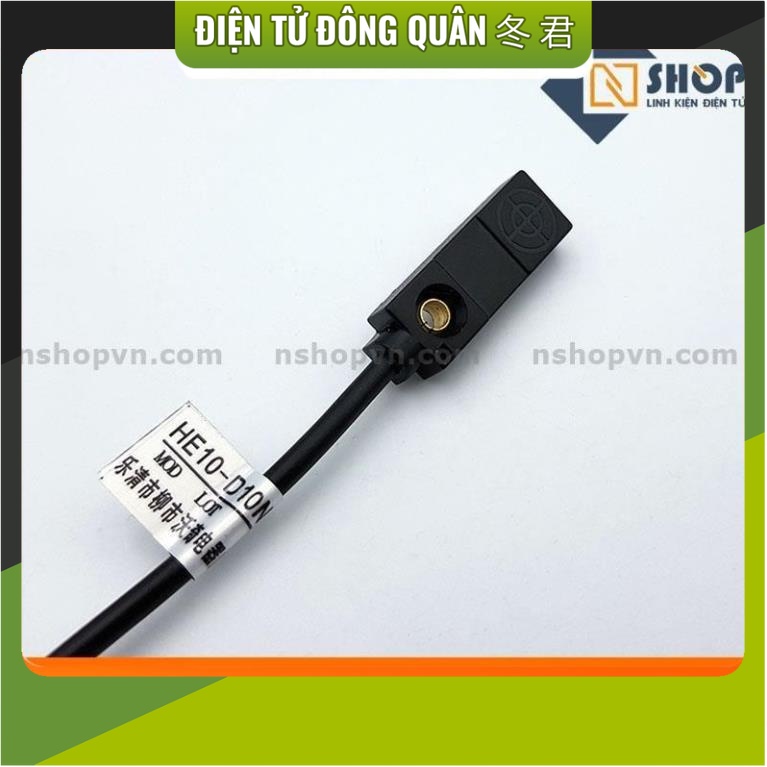 Cảm biến phát hiện nam châm, từ trường HE10-D10NK NPN [ĐIỆN TỬ]