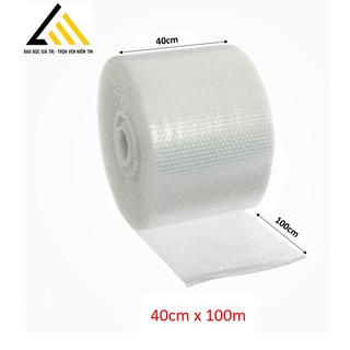 (40 cmx 100 m) cuộn xốp hơi, bong bóng khí, xốp bóp nổ chống sốc bọc gói hàng tại hải phòng
