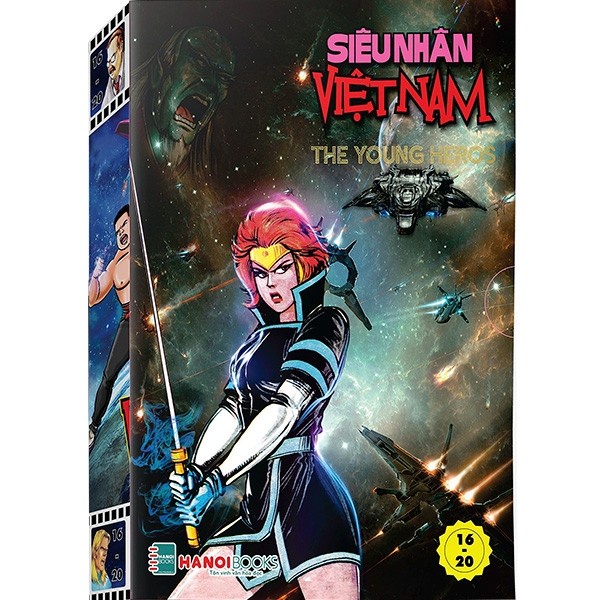 Sách - Truyện Siêu Nhân Việt Nam - Boxset 4: Từ tập 16 đến tập 20