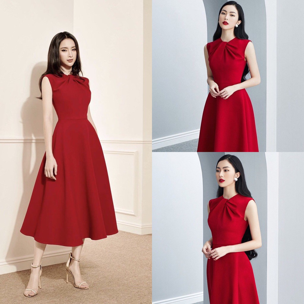 Đầm xòe thiết kế thanh lịch cao cấp